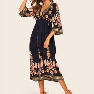 SHEIN tribal dress